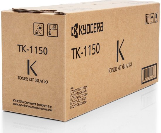 Kyocera 1T02RV0NL0 Tonercartridge 1 stuk Origineel Zwart