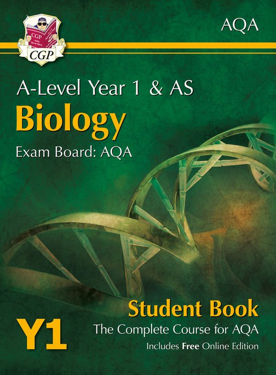 A-Lev Biology AQA Yr 1 & AS Student Book - cover