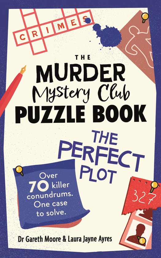 The Murder Mystery Club-The Murder Mystery Club Puzzle Book: ... - cover