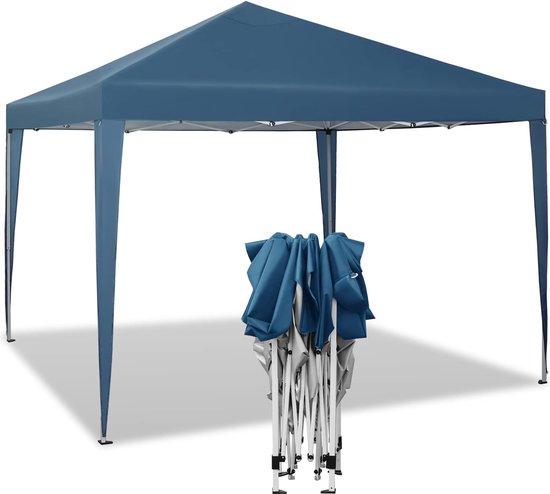 vidaXL Partytent 3x6 PE Wit Party Feest Tent Buitentent Tuin Scherm Prieel