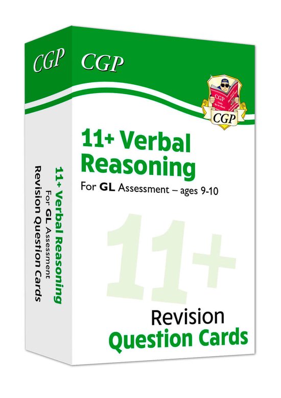New 11+ GL Revision Question Cards: Verbal Reasoning - Ages  ... - cover