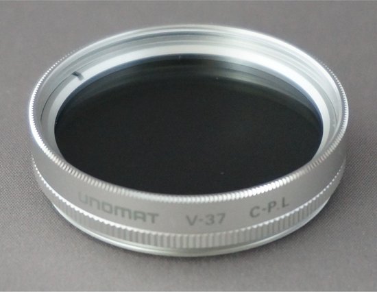 Unomat Filtre polarisant 37mm argent