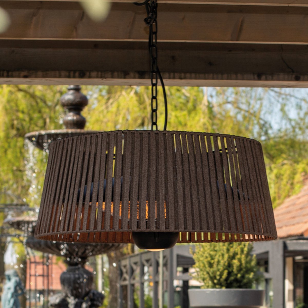 Sunred Artix Corda Bright 1800 W - Hanging patio heater - Brown