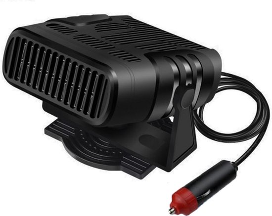 IBBO shop - Autoverwarming 12V - 2 in 1 functie - Voorruitverwarming - Voorruit ontdooien - Condens verwijderen - Voorruitverwarming - Auto Heater - Auto Kachel - Kachel 12 volt