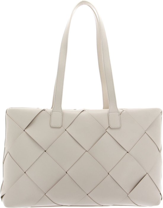 VALENTINO Sac shopper Ibiza Shopping Bag Cream White Écru