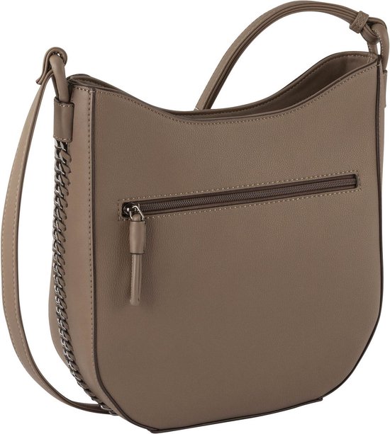 Sac à Main Gabor Eleni Flap Bag - Taille S, Couleur Dark Taupe, Neuf Avec étiquettes