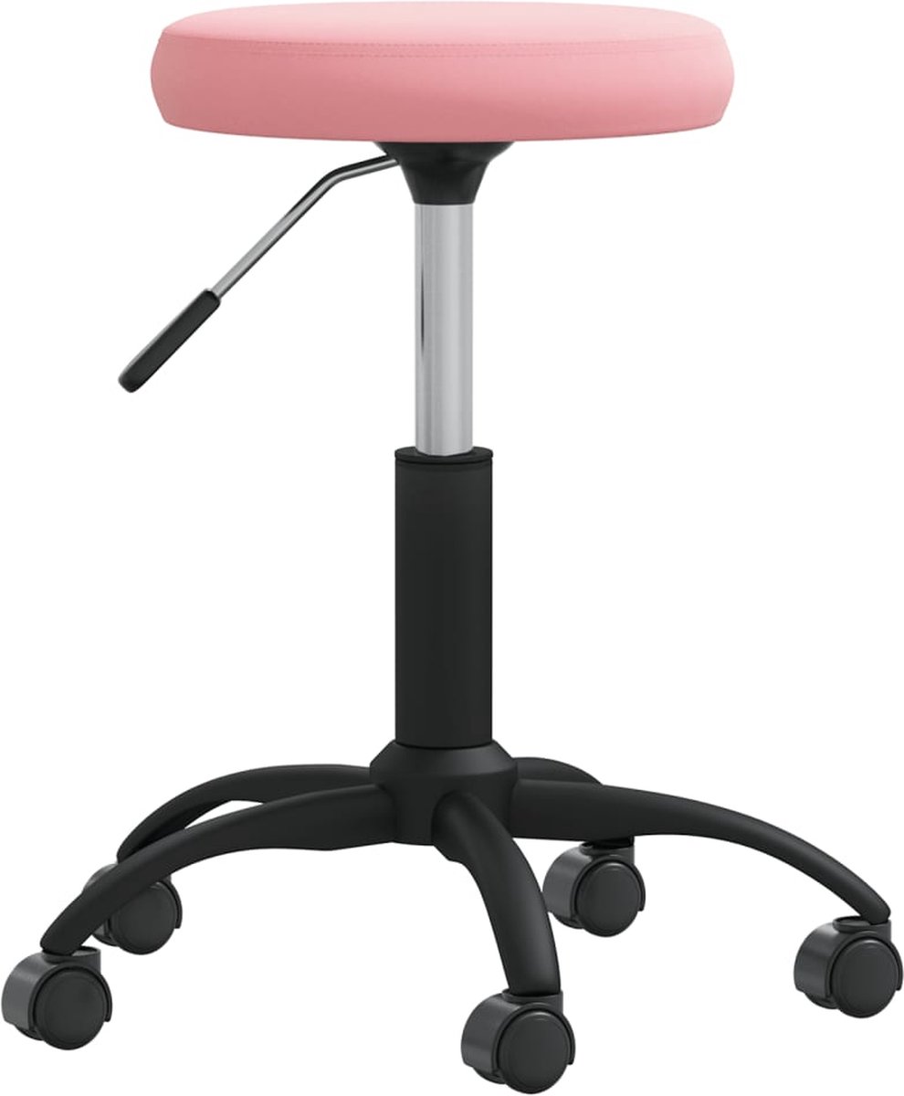 Goedkoopste vidaXL - Massagekruk - fluweel - roze