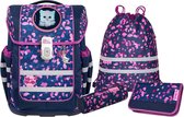 McNeill Schooltas Ergo Compacto Schoolbag Set 5-delig Dream Donkerblauw
