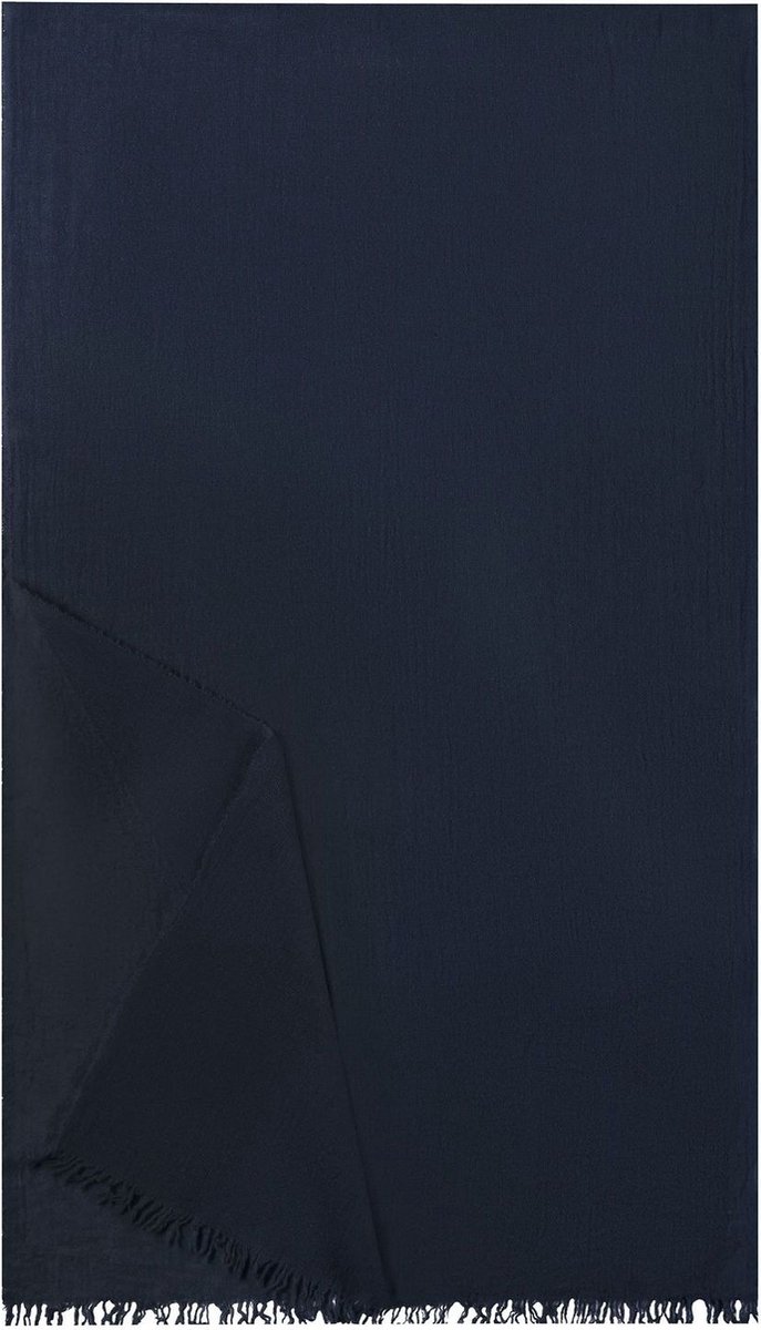 ROECKL Sjaal Scarves Elevated Basic Basic Wool Classic Navy Donkerblauw