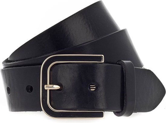 Vanzetti Cuir Ceinture 35mm Leather Belt W70 Black Noir