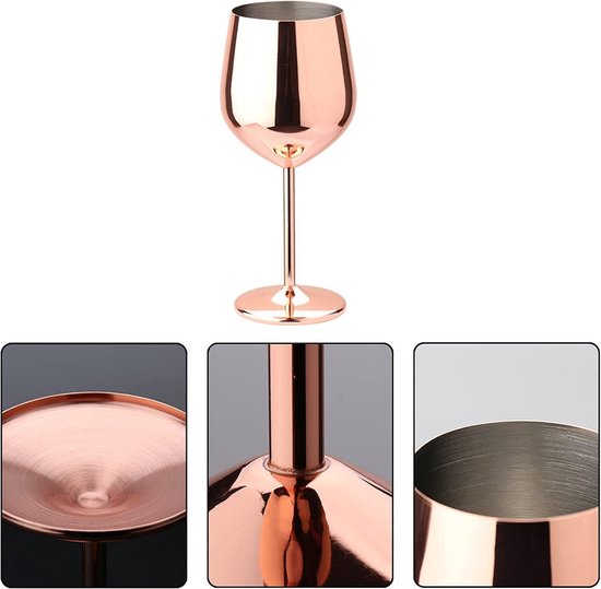 2 pieces metal cocktail glasses, stainless steel cocktail cups champagne glass shatterproof martini glasses dishwasher safe