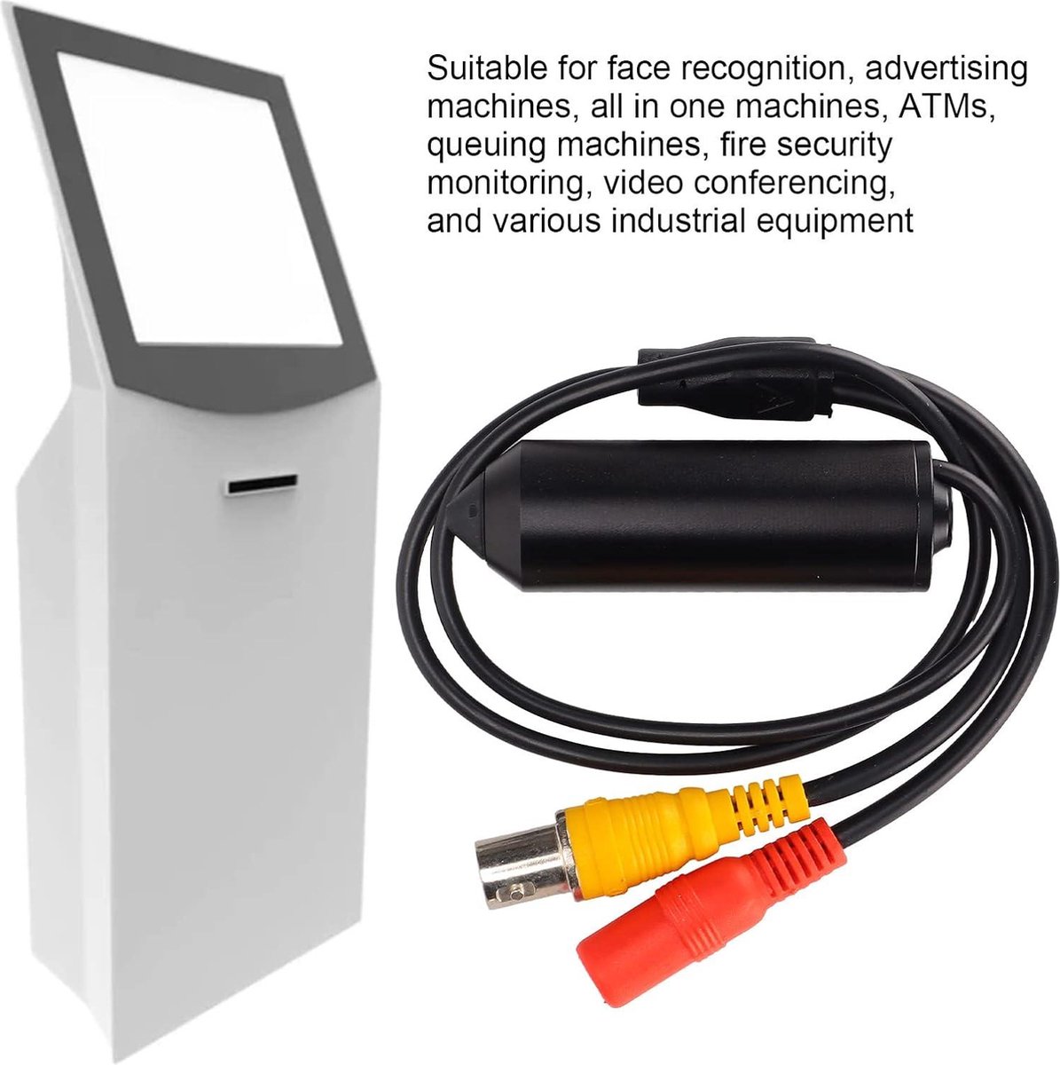 HD Mini Bullet Pinhole Beveiligingscamera - 700TVL Analoog Signaal - Micro BNC Interface - Plug en Play - CCD-camera Geldautomaten Wachtrijmachines .