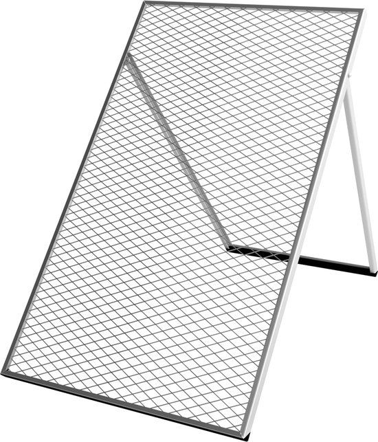 GEZU IMPEX Tamis pour Terre 100 x 60 cm Galvanisé à chaud