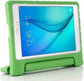 Case2go - Hoes geschikt voor Samsung Galaxy Tab A 10.1 (2019) - Schokbestendige Kinderhoes case met handvat - Groen