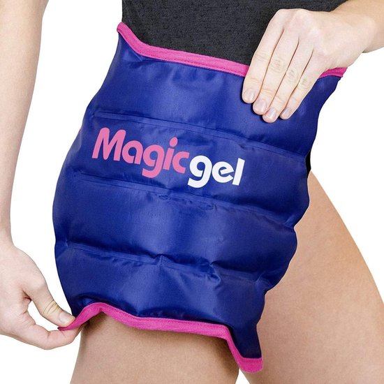 Pack de glace Magic Gel pour le dos - Pack de glace de compression - Pack de gel dorsal - Pack froid réutilisable - Utilisation chaude et froide - Pack froid Hot pour un soulagement rapide