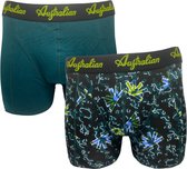 2 stuks Australian Boxershort - Katoen - Zwart - Maat XL