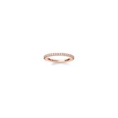 Thomas Sabo Dames Dames ring 925 sterling zilver sterling zilver Zirkonia 50 Roségoud 32005043