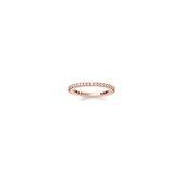 Thomas Sabo Dames Dames ring 925 sterling zilver sterling zilver Zirkonia 50 Roségoud 32005043