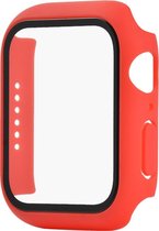 Mobigear Color Hardcase Hoesje voor Apple Watch SE (44mm) - Rood