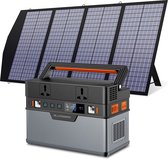 Allpowers® - Zonnepaneel Set - 606Wh - Opvouwbare 120W Zonnepaneel - Solar Power Station - Zonne-Energie Generator - Zonnepaneel Camper Generator - 164000mAh - 110V/220V Zuivere Si