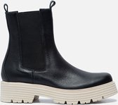 Linea Zeta Chelsea boots zwart Leer 181601 - Maat 37