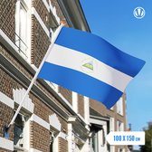 Vlag Nicaragua 100x150cm - Spunpoly