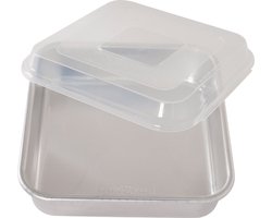 Bakvorm, Vierkant, met Deksel, 23 cm, Aluminium - Nordic Ware | Naturals