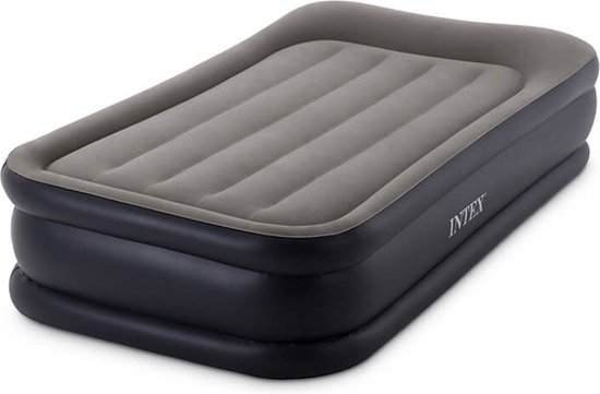 Grootte Filosofisch Erfenis Intex Twin Deluxe Pillow Rest Raised Luchtbed - 191x99x42 cm | bol.com