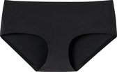 SCHIESSER Invisible Cotton dames panty slip (1-pack) - zwart - Maat: XXL