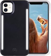 iPhone 11 hoesje | iPhone hoesjes | Apple hoesje | Led hoesje | Zwart | Backcover | Able & Borret