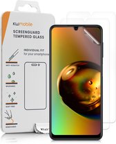 kwmobile 3x screenprotector voor Samsung Galaxy M22 - beschermende folie voor smartphone