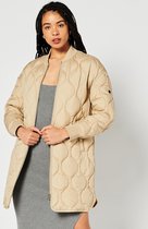 Superdry Dames Lange gewatteerde Studios jas