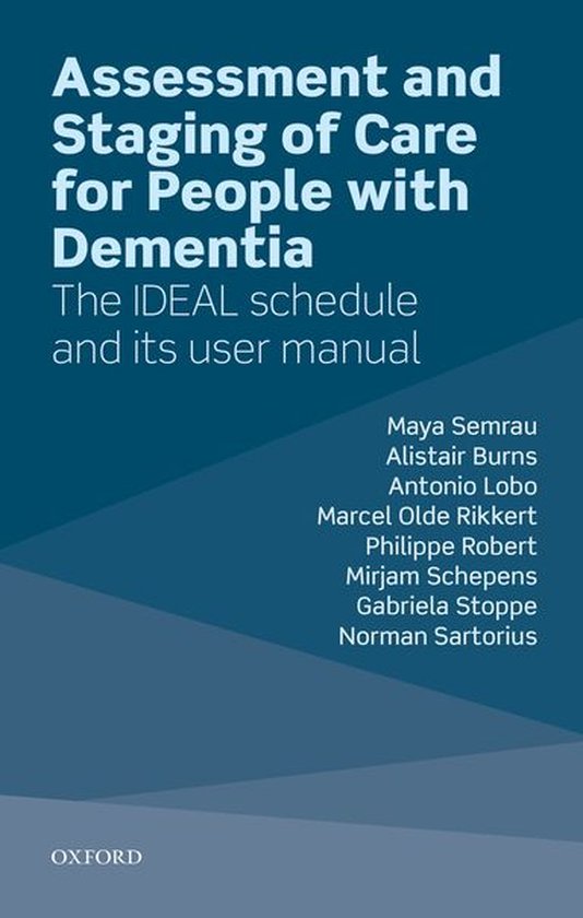Assessment and Staging of Care for People with Dementia - cover