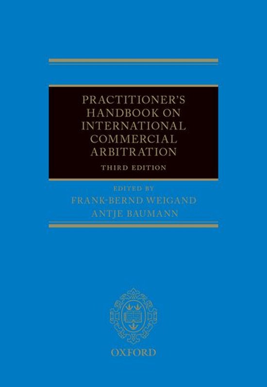 Practitioner's Handbook on International Commercial Arbitrat ... - cover