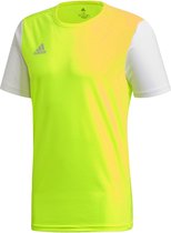 adidas Estro 19  Sportshirt - Maat S  - Mannen - geel/wit