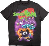 Space Jam Heren Tshirt -XL- Monstars Homage Zwart