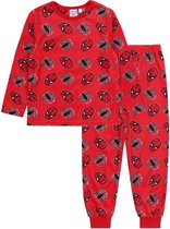 Rode pyjama met lange mouwen voor jongens Spider-Man MARVEL