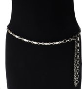 Beautiful On You - Luxe Chainbelt - Kettingriem -  Chain Belt - Riemketting - Chains - Zilver