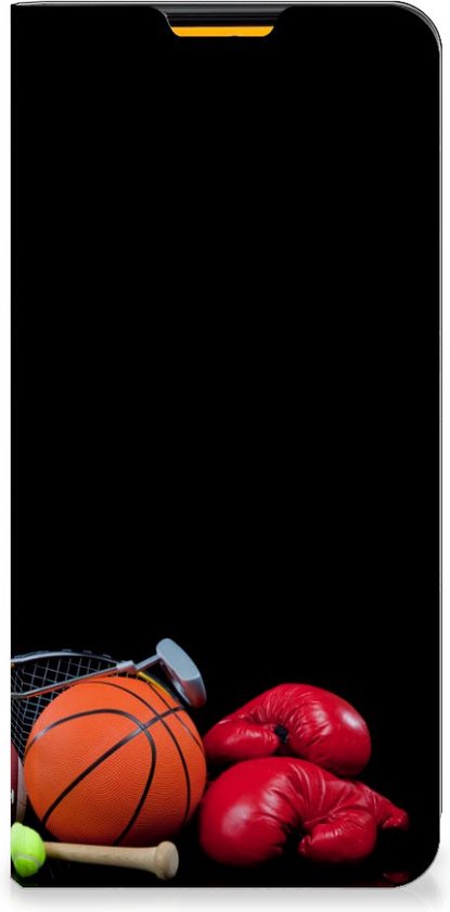 Bookcover Ontwerpen Geschikt voor Samsung Galaxy M52 Smart Cover Voetbal, Tennis, Boxing…