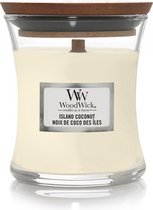 Woodwick Island Coconut mini kaars