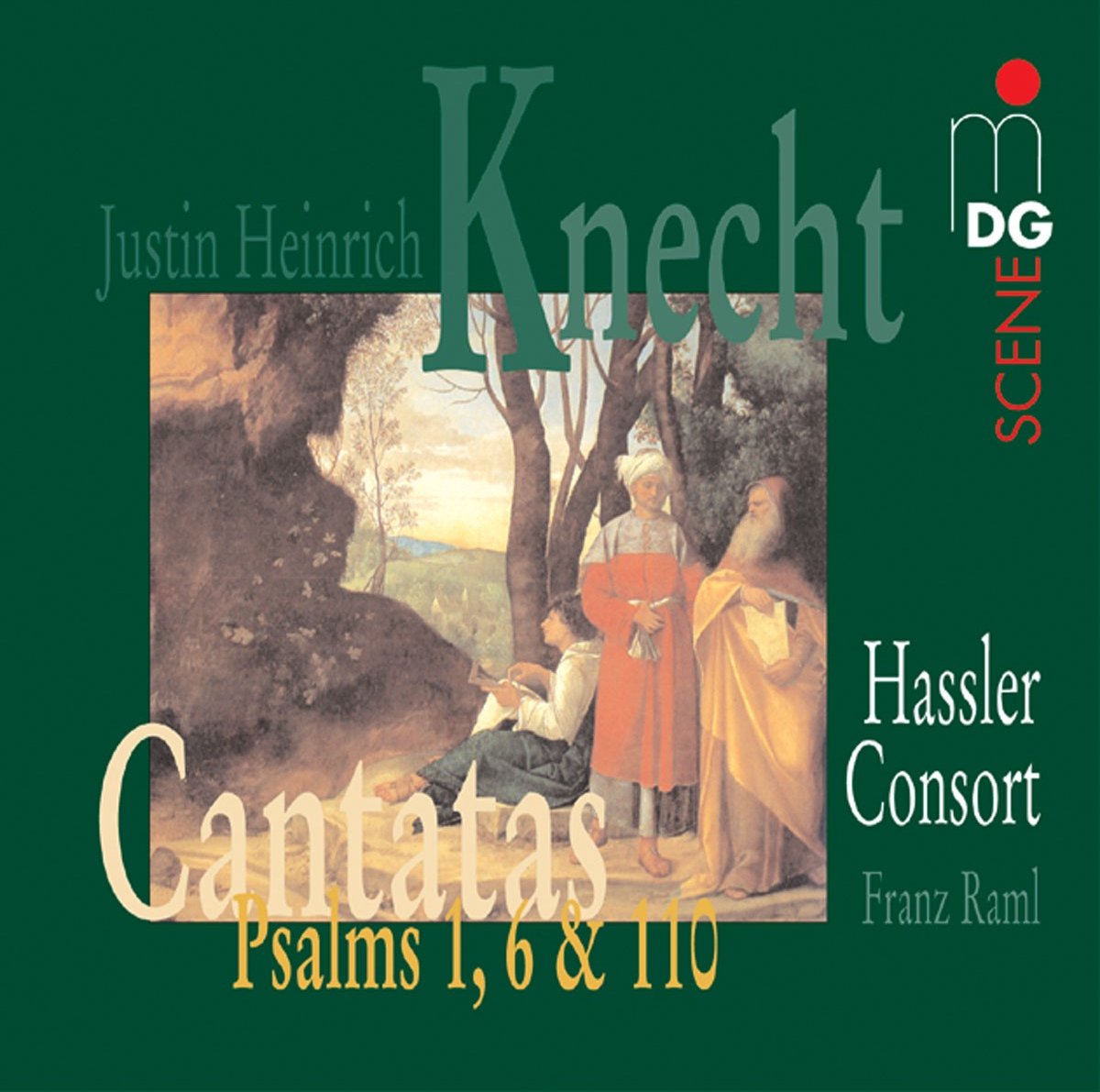 Hassler-Consort - Knecht: Cantatas Psalms 1, 6 & 10 (CD)