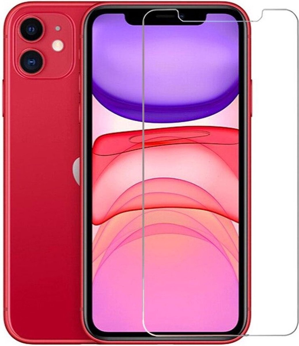LuxeBass Screenprotector geschikt voor iPhone 11 - glas scherm - bescherming