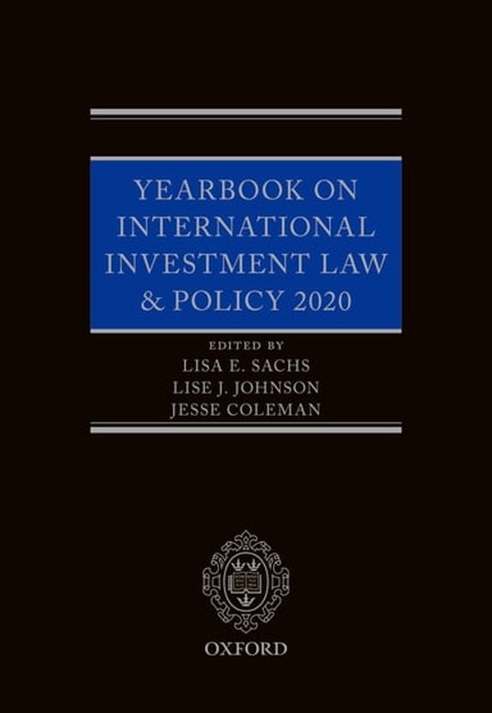 Yearbook on International Investment Law and Policy - Yearbo ... - cover