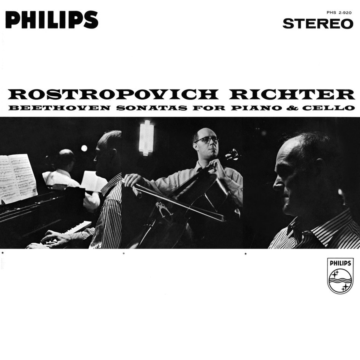 Mstislav Rostropovich & Sviatoslav Richter - Beethoven: Sonatas For Piano & Cello (2 LP)