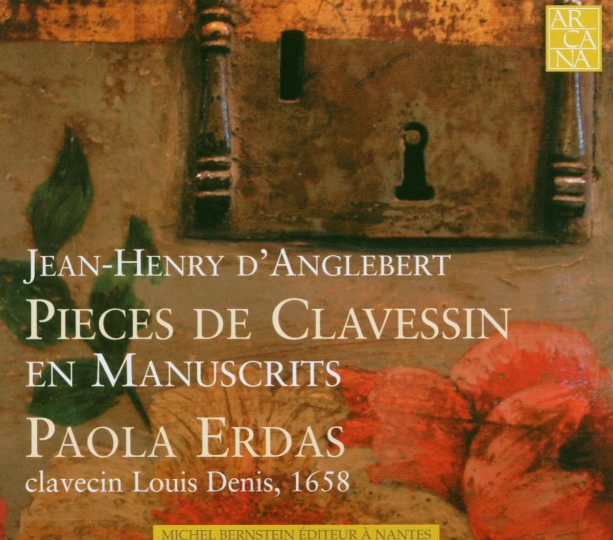 Paola Erdas - D'Anglebert: Pièces De Clavessin En Manuscrits (CD)