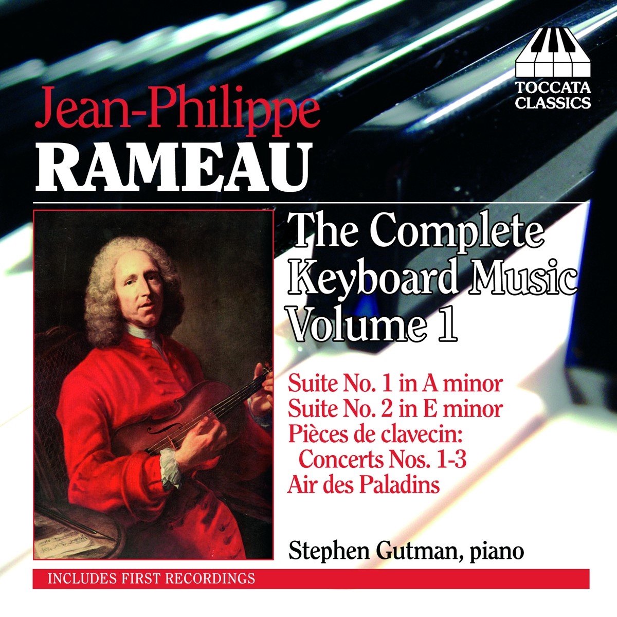 Stephan Gutman - Rameau: The Complete Keyboard Music Volume 1 (CD)
