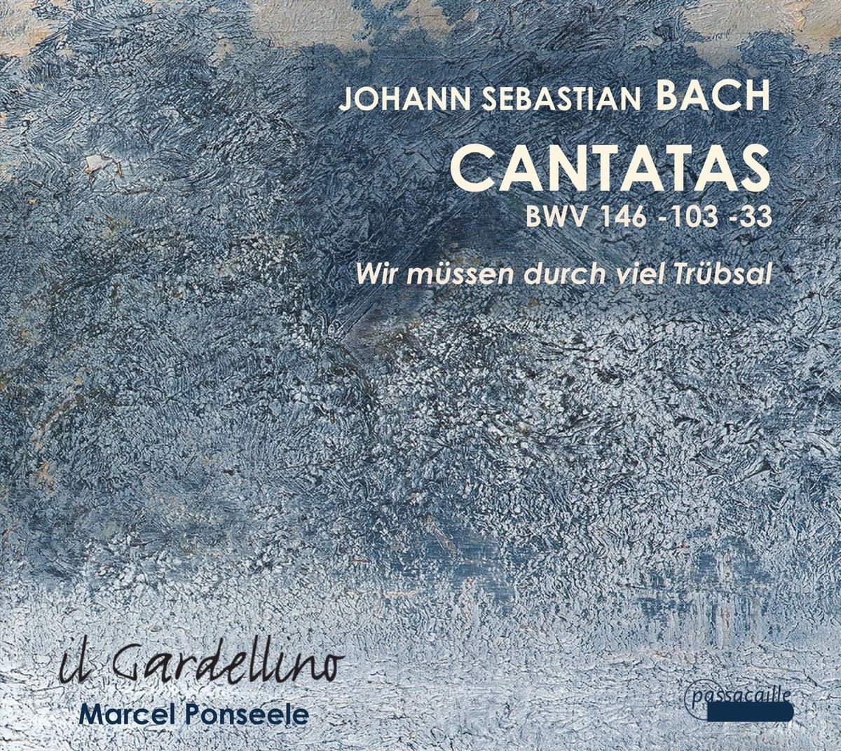 Il Gardellino, Marcel Ponseele - J.S. Bach: Cantatas BWV 146 -103 - 33 (CD)