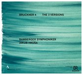 Bamberger Symphoniker, Jakub Hrusa - Symphony No. 4 In E-Flat Major "Romantic" - All The 3 Versions (4 CD)