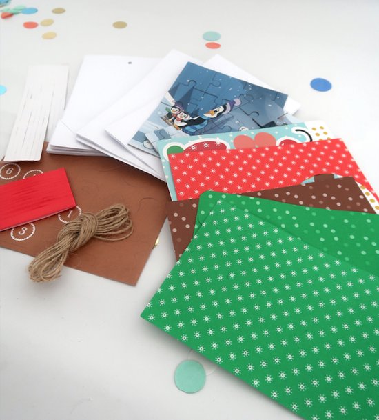 DIY Advent aftelkalender Kerst | 7 dagen