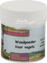 De Dierendrogist Wondpoeder voor vogels 50 gram